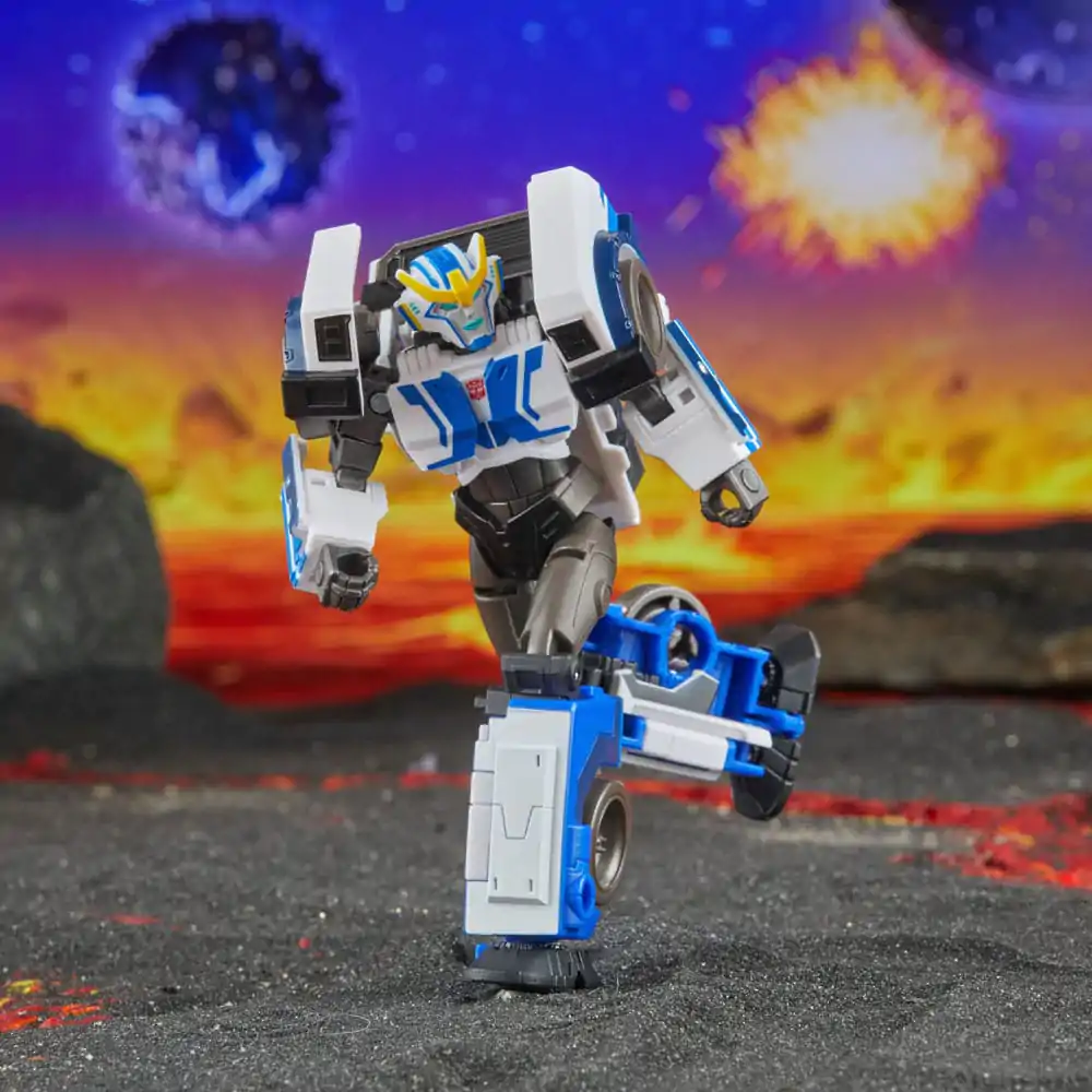 Transformers Generations Legacy United Deluxe Class Akcijska figura Robots in Disguise 2015 Universe Strongarm 14 cm fotografija izdelka