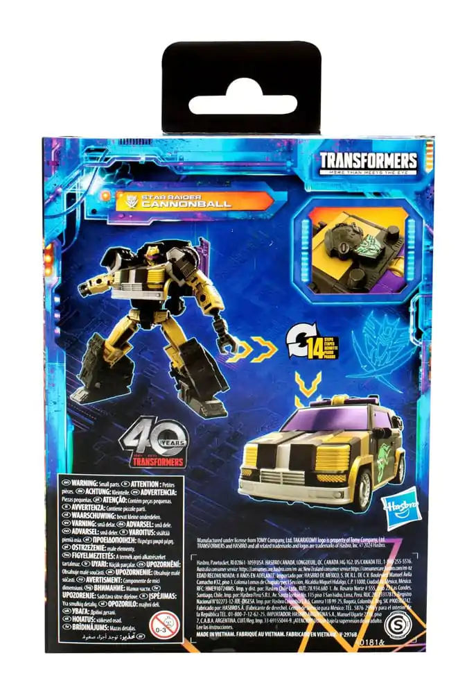 Transformers Generations Legacy United Deluxe Class akcijska figura Star Raider Cannonball 14 cm fotografija izdelka