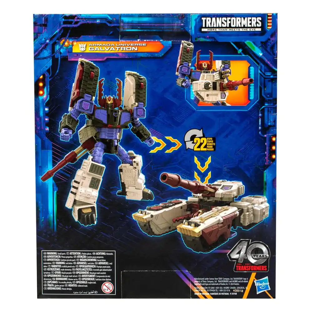 Transformers Generations Legacy United Leader Class akcijska figura Armada Universe Galvatron 18 cm fotografija izdelka