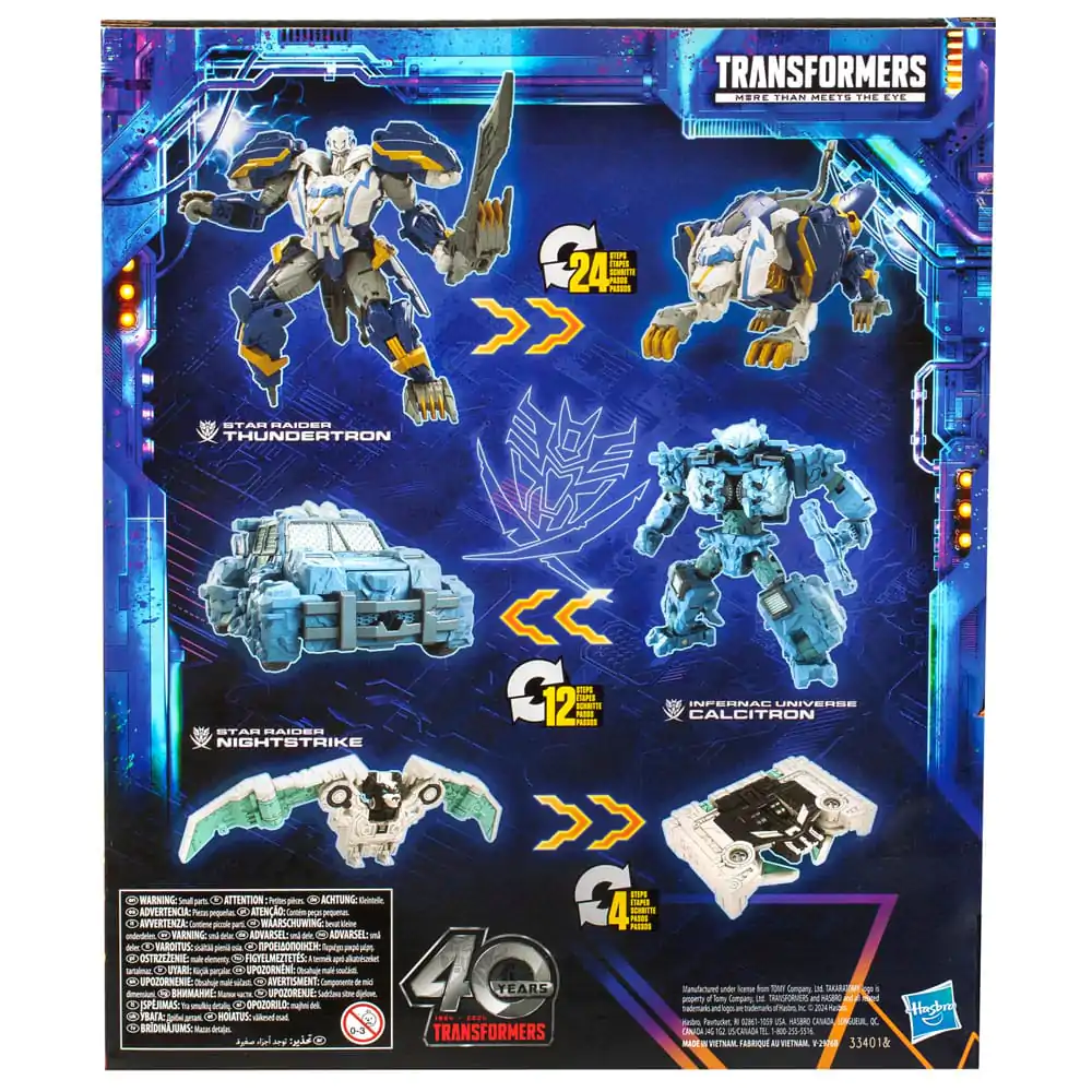 Transformers Generations Legacy United Leader Class akcijska figura Star Raider Thundertron 18 cm fotografija izdelka