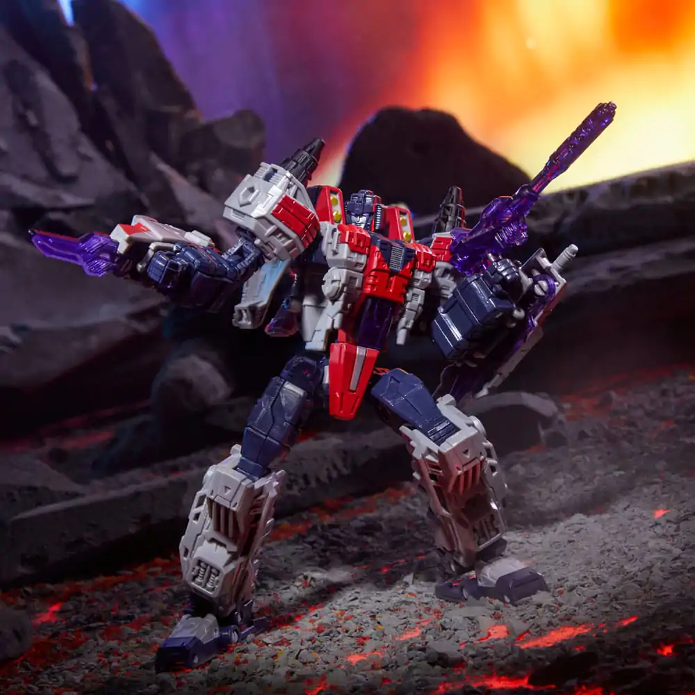 Transformers Generations Legacy United Voyager Razred Akcijska Figura Cybertron Universe Starscream 18 cm fotografija izdelka