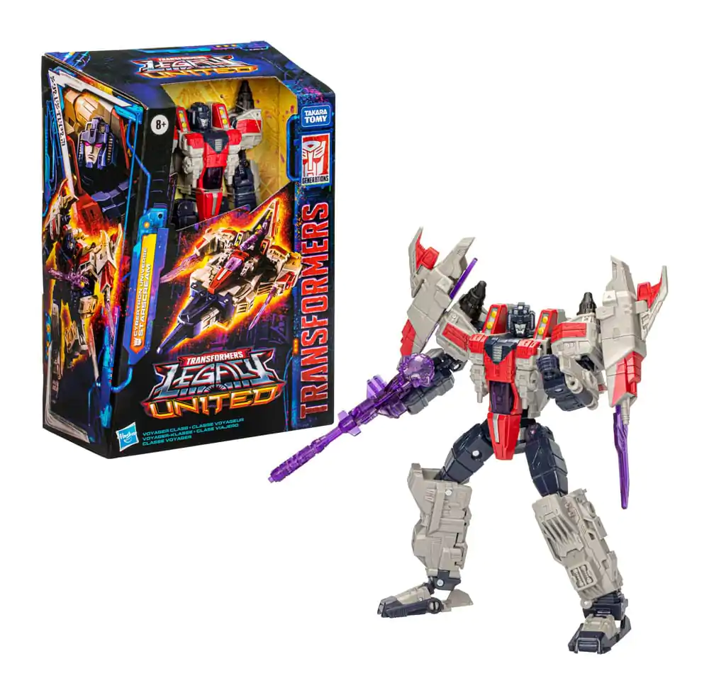 Transformers Generations Legacy United Voyager Razred Akcijska Figura Cybertron Universe Starscream 18 cm fotografija izdelka