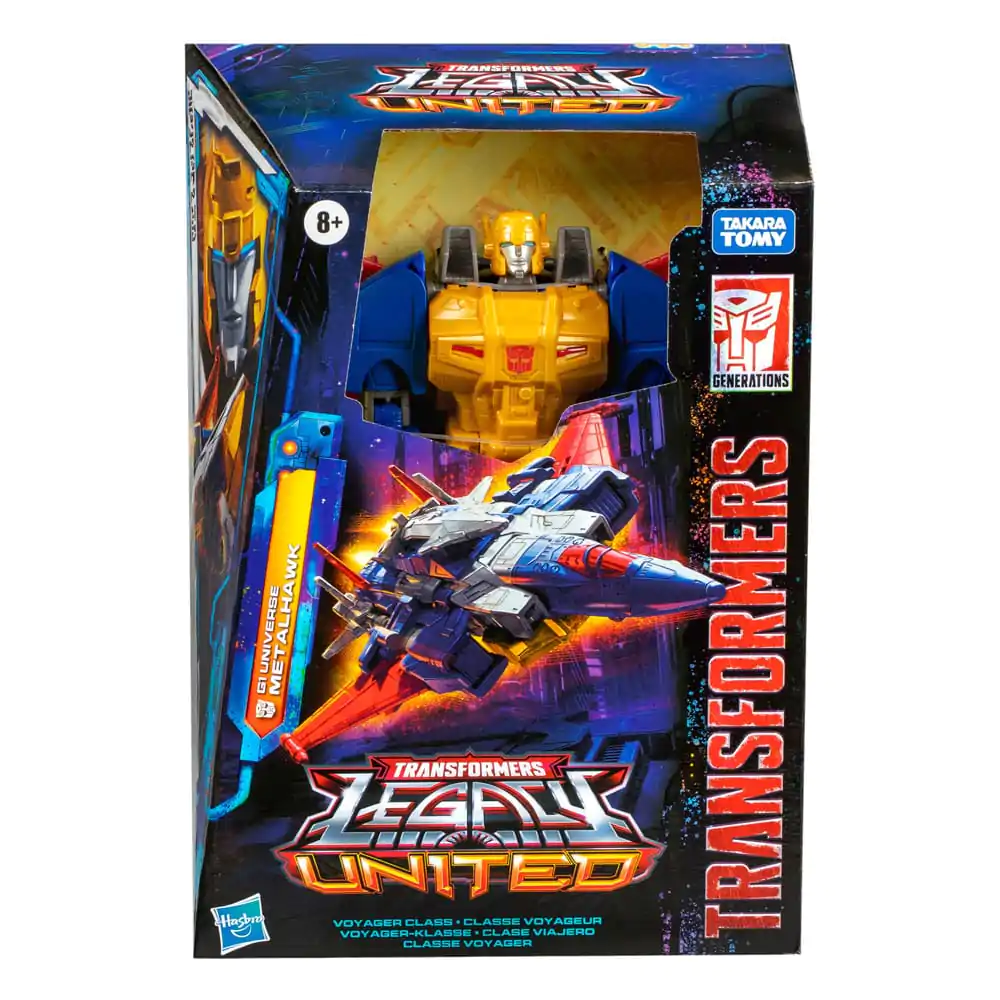 Transformers Generations Legacy United Voyager Class akcijska figura G1 Universe Metalhawk 18 cm fotografija izdelka