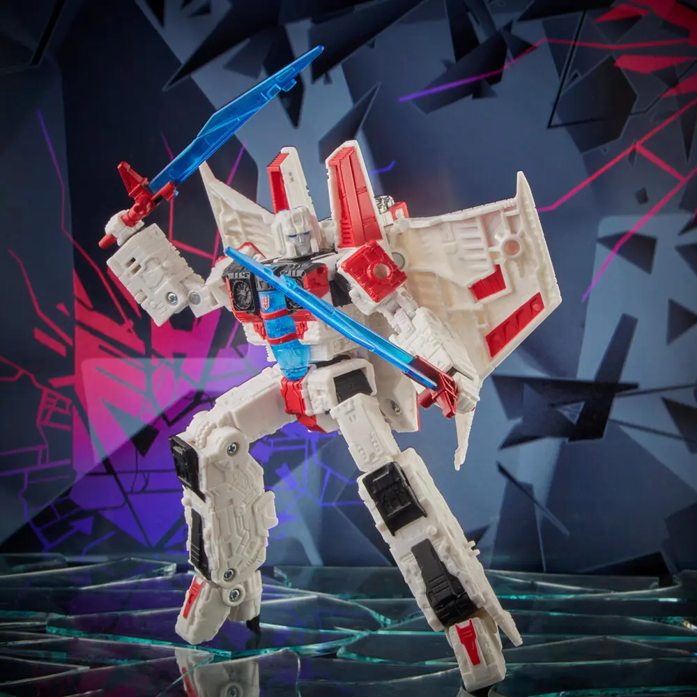 Transformers: Shattered Glass Voyager Class akcijska figura 2021 Starscream 18 cm fotografija izdelka