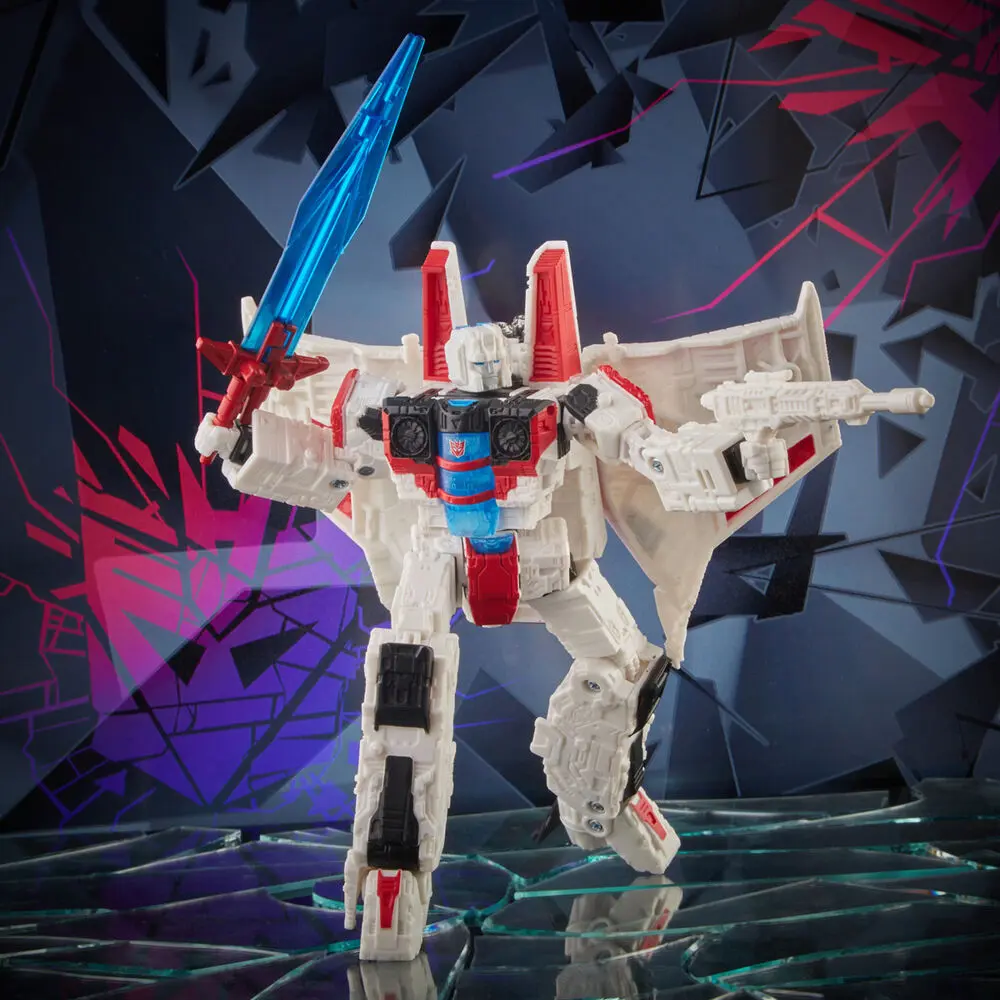 Transformers: Shattered Glass Voyager Class akcijska figura 2021 Starscream 18 cm fotografija izdelka