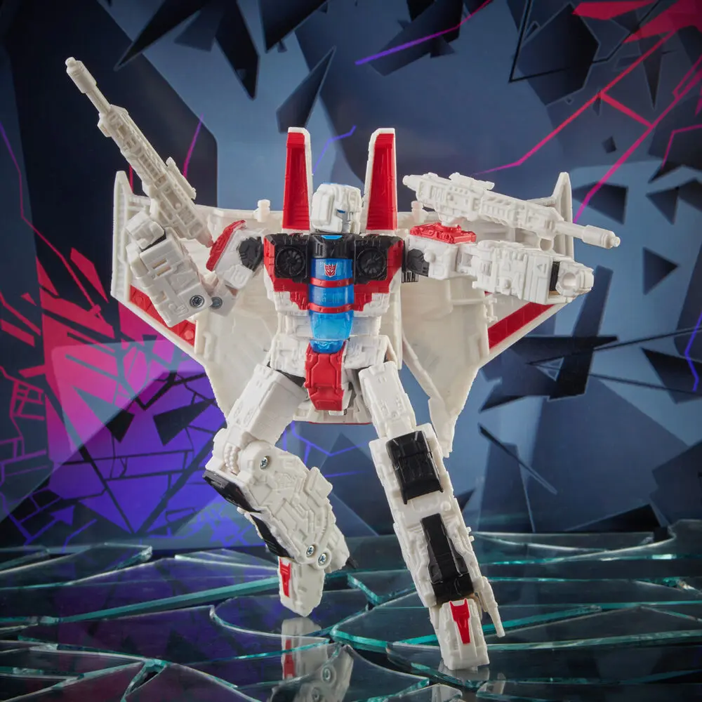 Transformers: Shattered Glass Voyager Class akcijska figura 2021 Starscream 18 cm fotografija izdelka