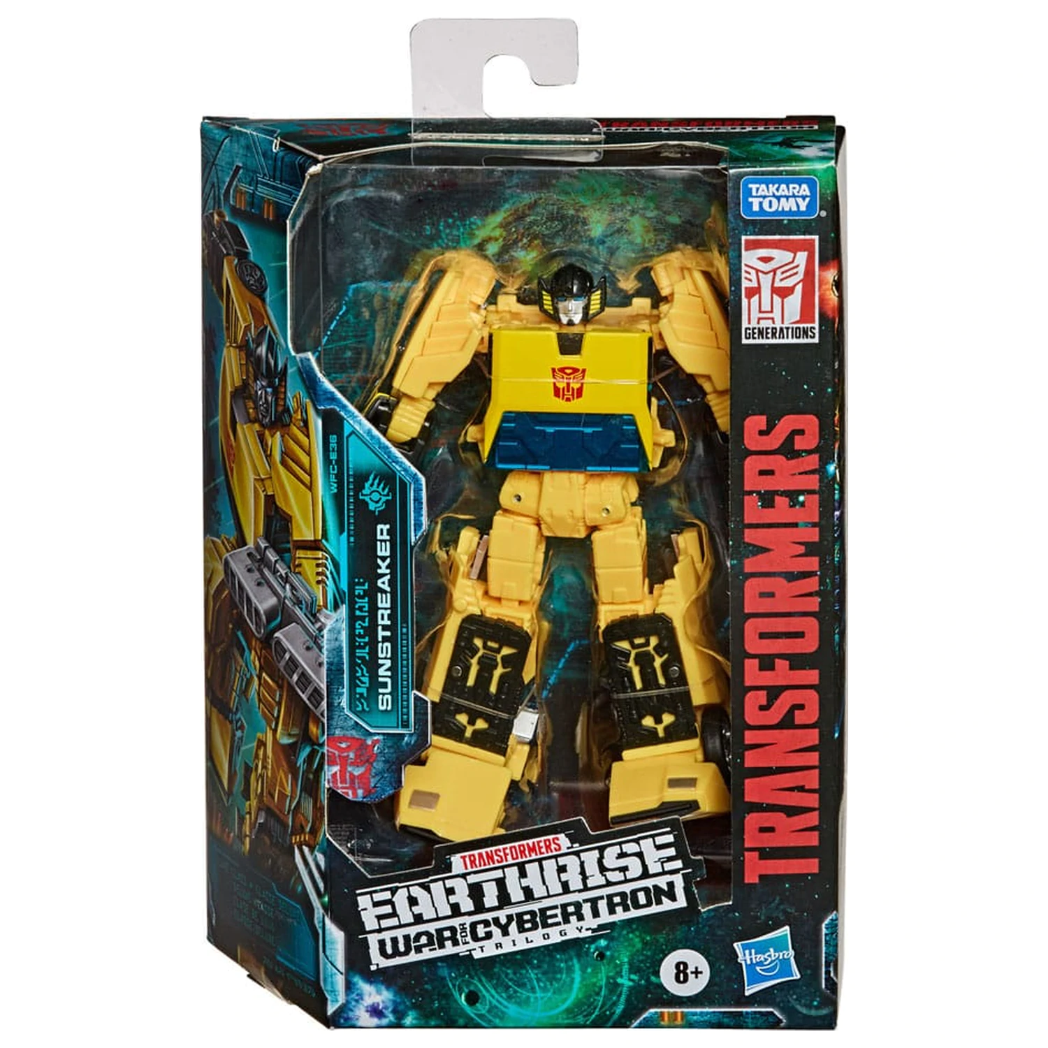 Transformers Generations War for Cybertron: Earthrise Deluxe Razred akcijska figura Sunstreaker 14 cm fotografija izdelka