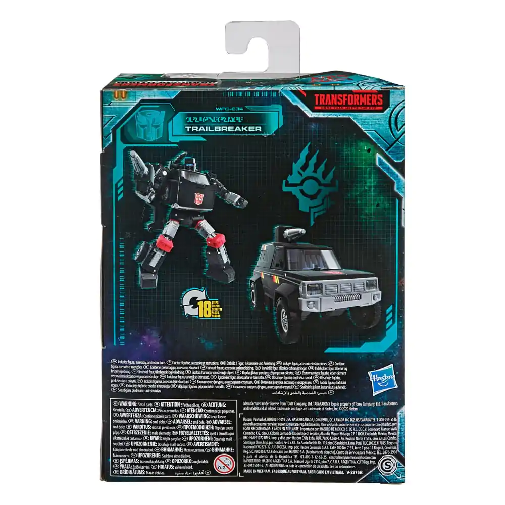 Transformers Generations War for Cybertron: Earthrise Deluxe Class akcijska figura Trailbreaker 14 cm fotografija izdelka