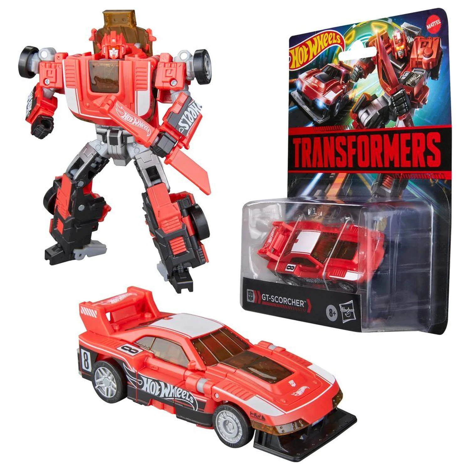 Transformers Hot Wheels Gt Scorcher figura 12,5 cm fotografija izdelka
