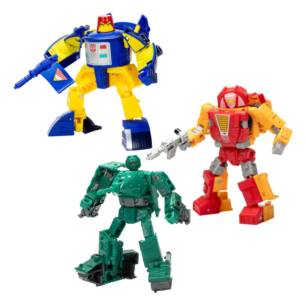 Transformers Legacy United Deluxe Class Akcijska figura 3-Pack Go-Bot Guardians 14 cm fotografija izdelka