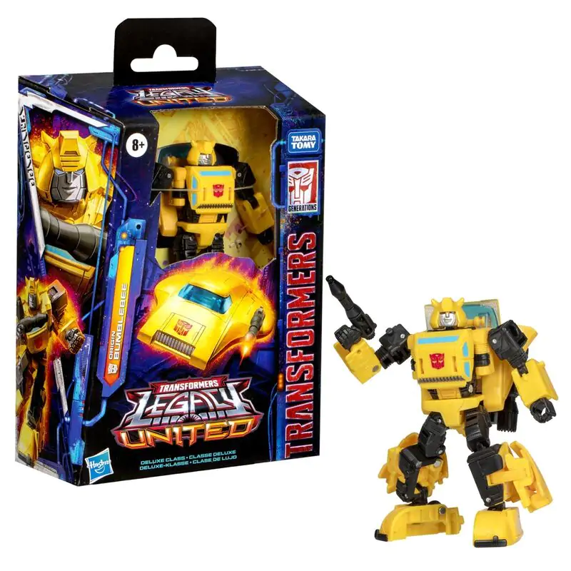 Transformers Legacy United Origin Blumblebee Deluxe figura 14 cm fotografija izdelka