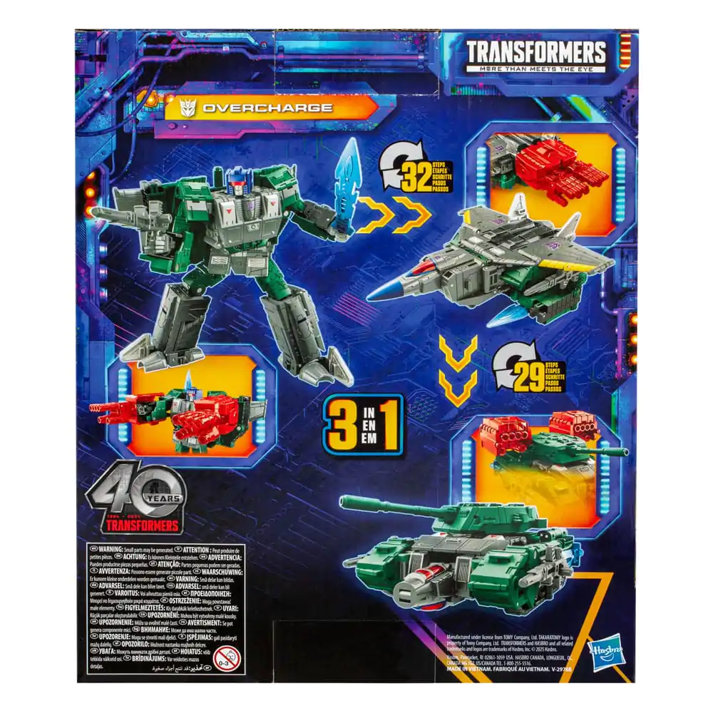 Transformers Generations Legacy United Leader Class akcijska figura Overcharge 19 cm fotografija izdelka