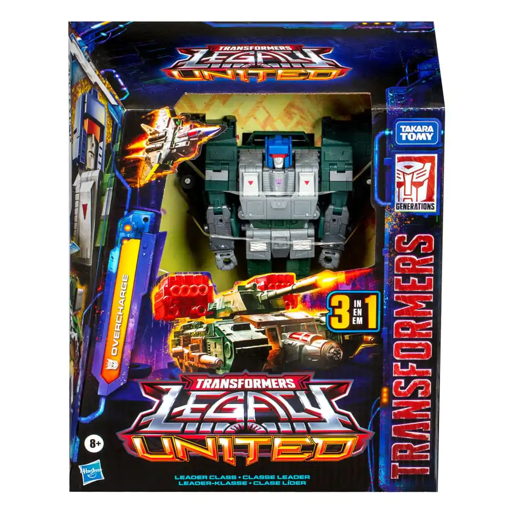 Transformers Generations Legacy United Leader Class akcijska figura Overcharge 19 cm fotografija izdelka