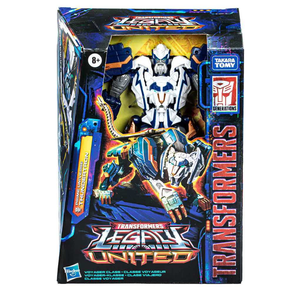 Transformers Legacy United Voyager Class figura akcijskega junaka Animated Prime Universe Thundertron 18 cm fotografija izdelka