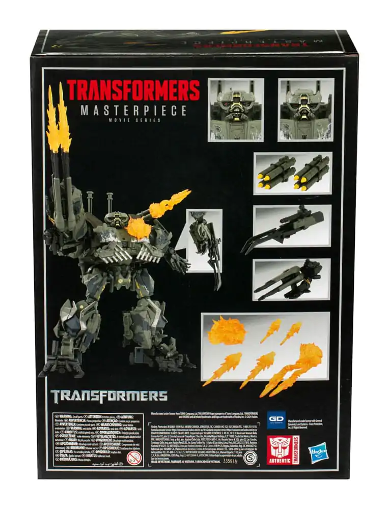 Transformers Masterpiece Movie Series Akcijska figura Decepticon Brawl 26 cm fotografija izdelka