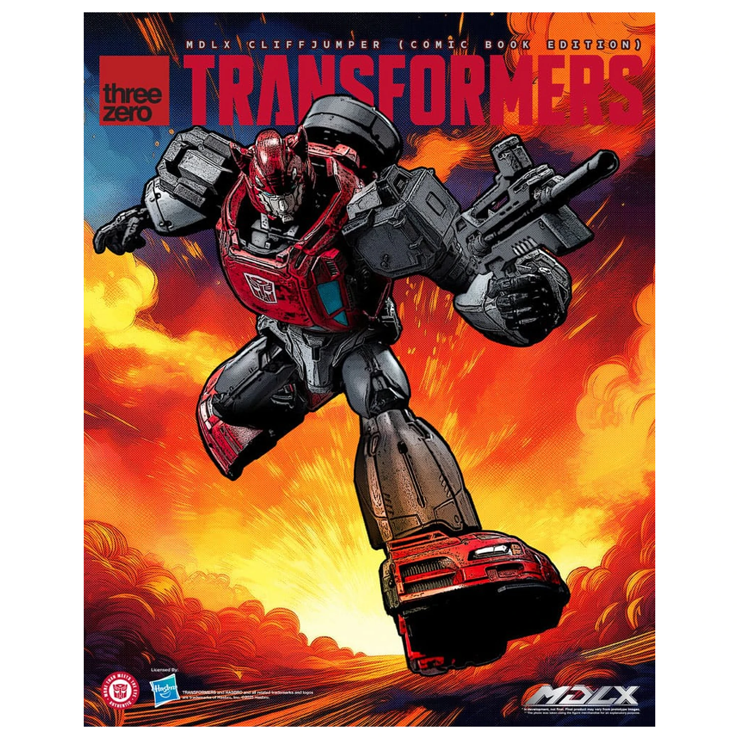 Transformers MDLX akcijska figura Cliffjumper (Comic Book Edition) 12 cm fotografija izdelka