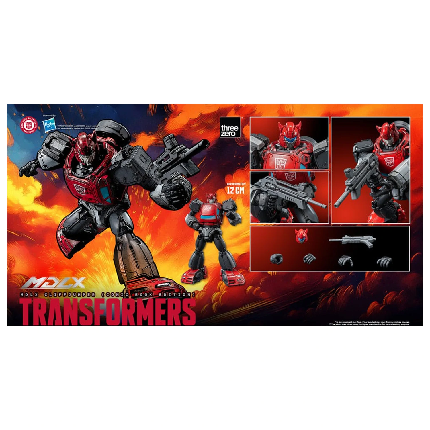 Transformers MDLX akcijska figura Cliffjumper (Comic Book Edition) 12 cm fotografija izdelka