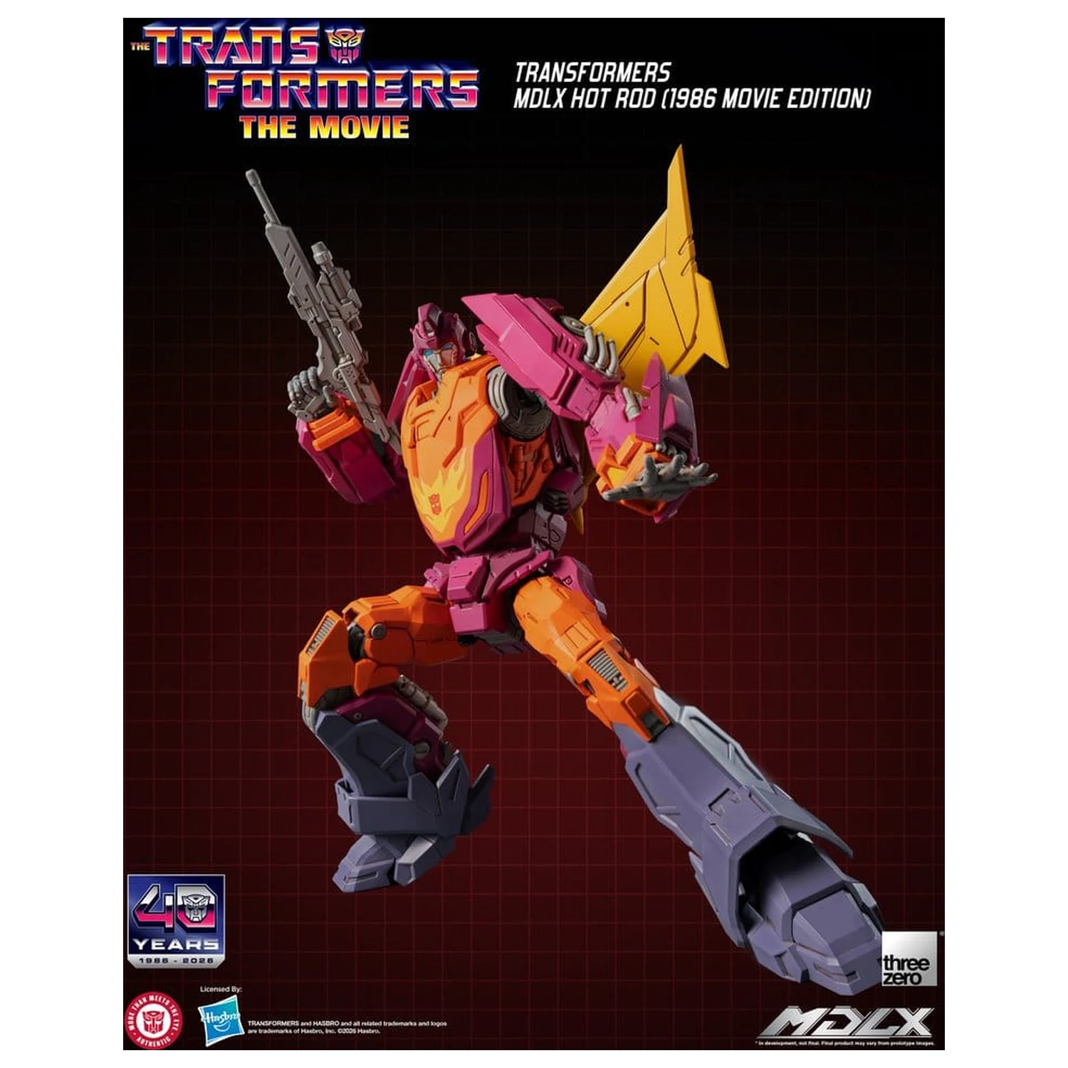 Transformers MDLX akcijska figura Hot Rod (1986 Movie Edition) 18 cm fotografija izdelka
