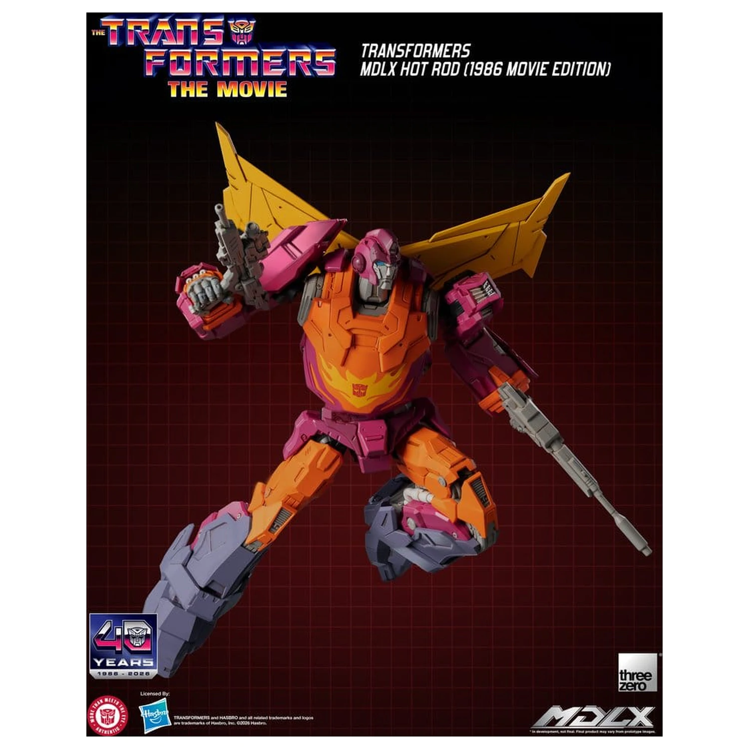 Transformers MDLX akcijska figura Hot Rod (1986 Movie Edition) 18 cm fotografija izdelka