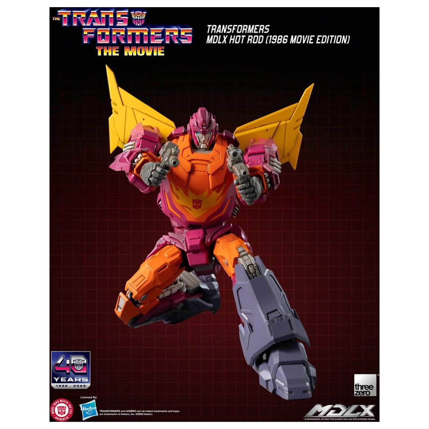 Transformers MDLX akcijska figura Hot Rod (1986 Movie Edition) 18 cm fotografija izdelka