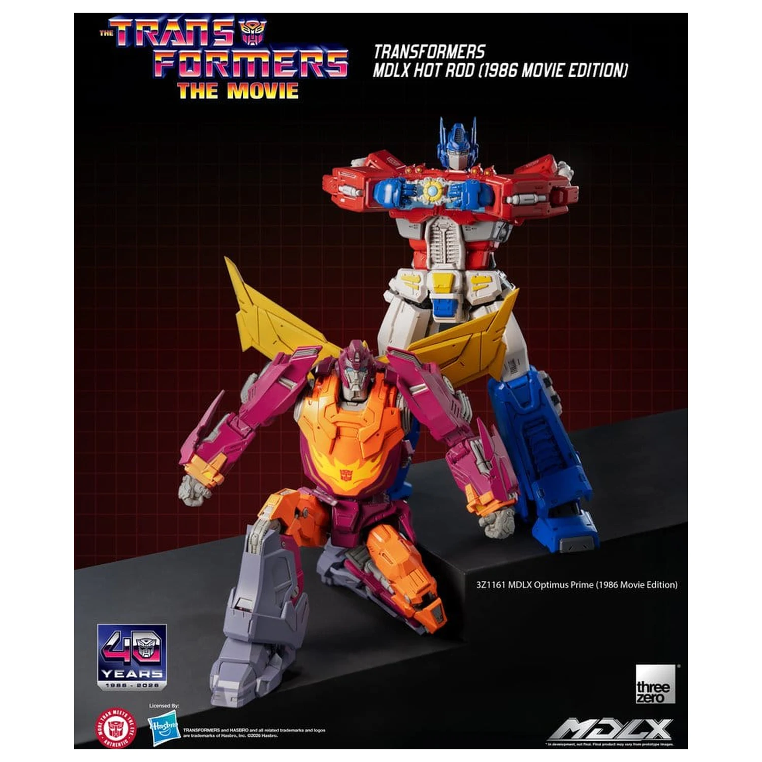 Transformers MDLX akcijska figura Hot Rod (1986 Movie Edition) 18 cm fotografija izdelka