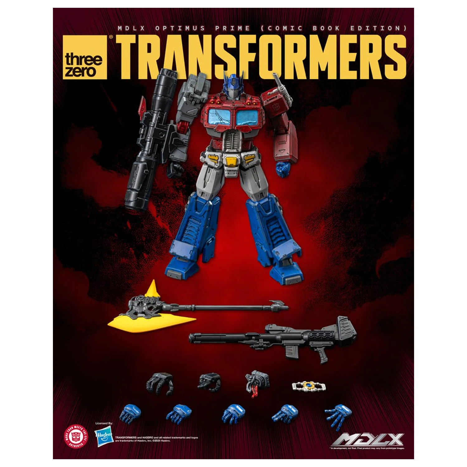 Transformers MDLX akcijska figura Optimus Prime (izdaja iz stripa) 18 cm fotografija izdelka