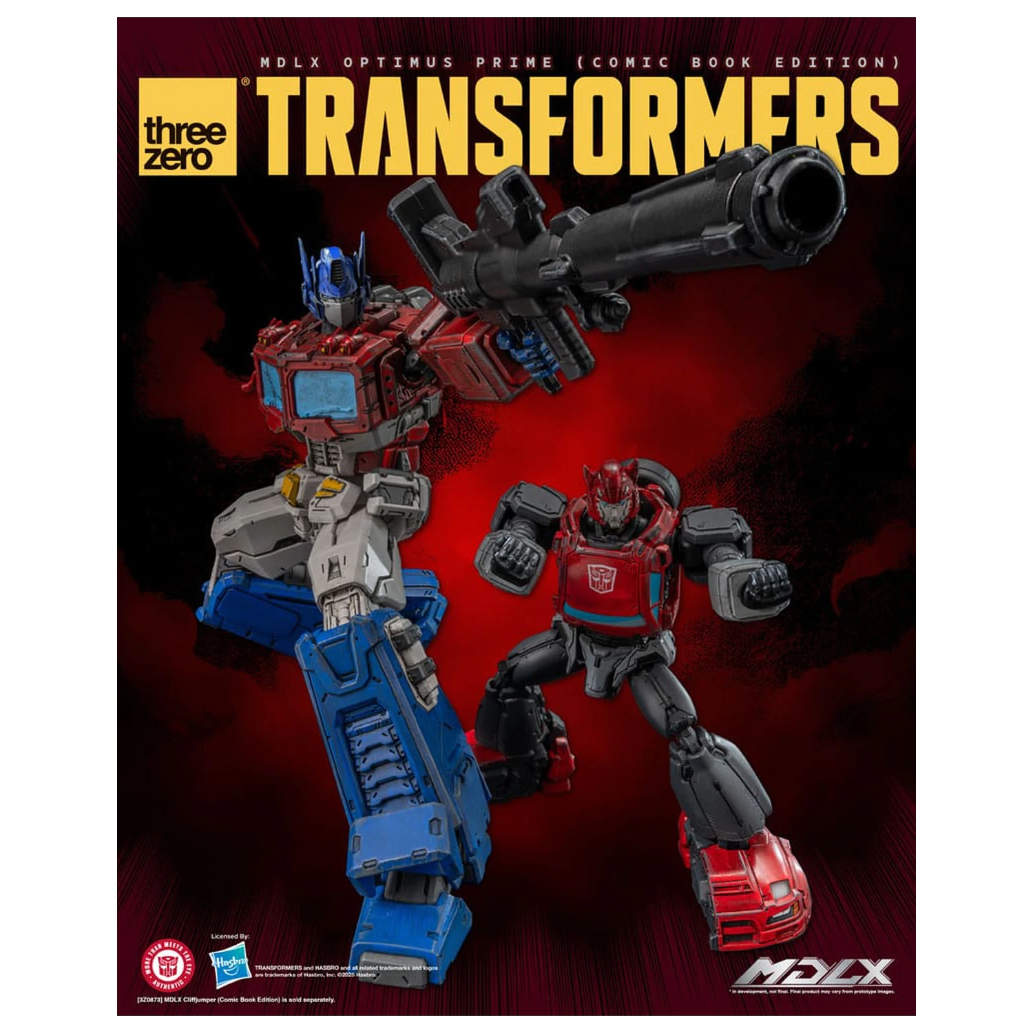 Transformers MDLX akcijska figura Optimus Prime (izdaja iz stripa) 18 cm fotografija izdelka