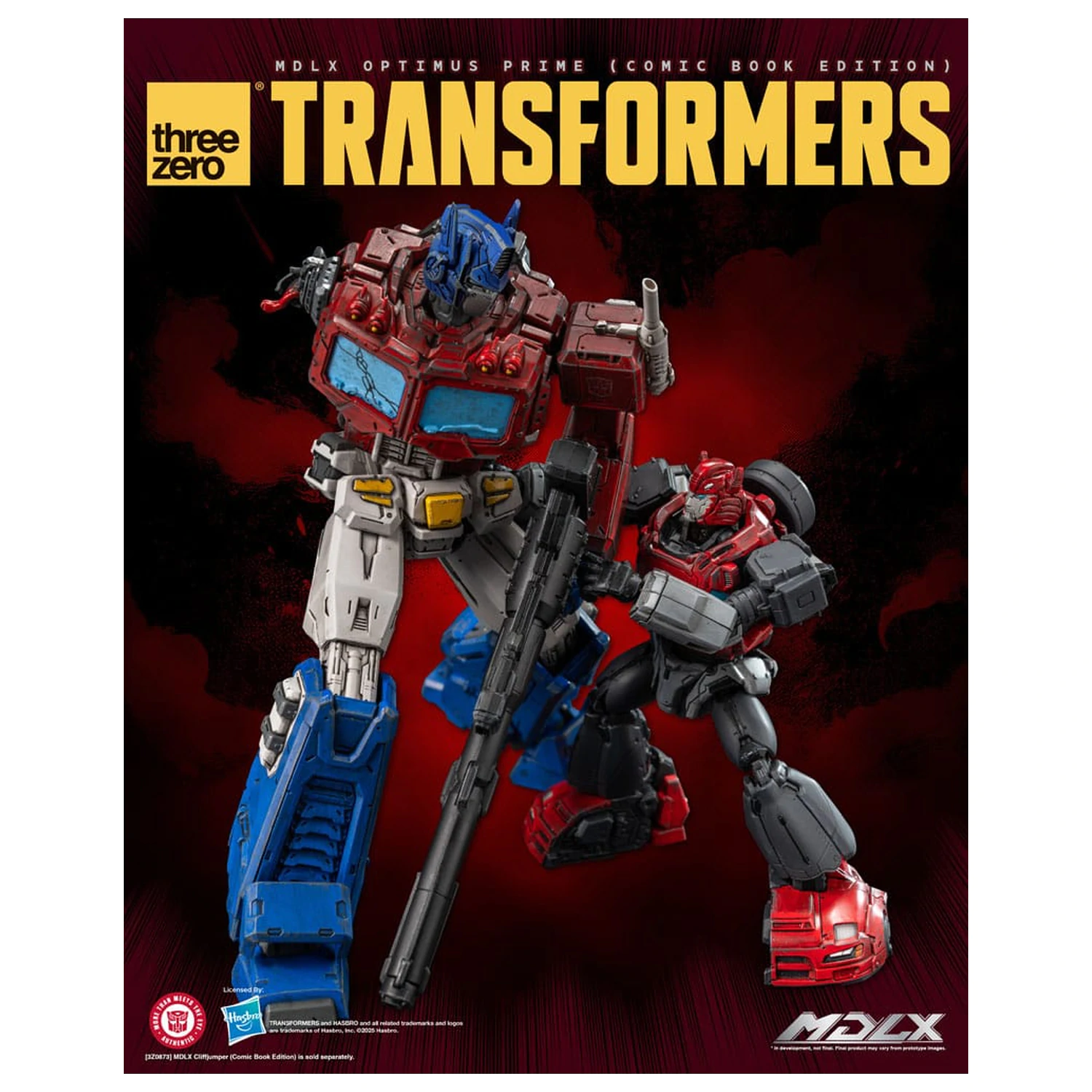 Transformers MDLX akcijska figura Optimus Prime (izdaja iz stripa) 18 cm fotografija izdelka