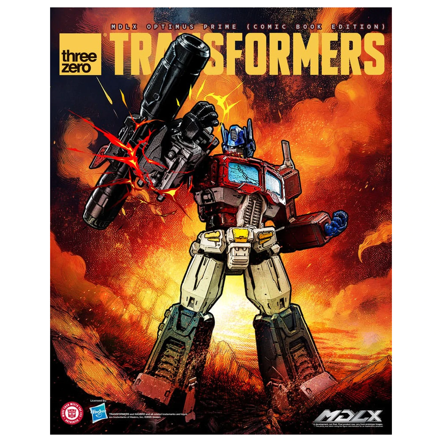 Transformers MDLX akcijska figura Optimus Prime (izdaja iz stripa) 18 cm fotografija izdelka