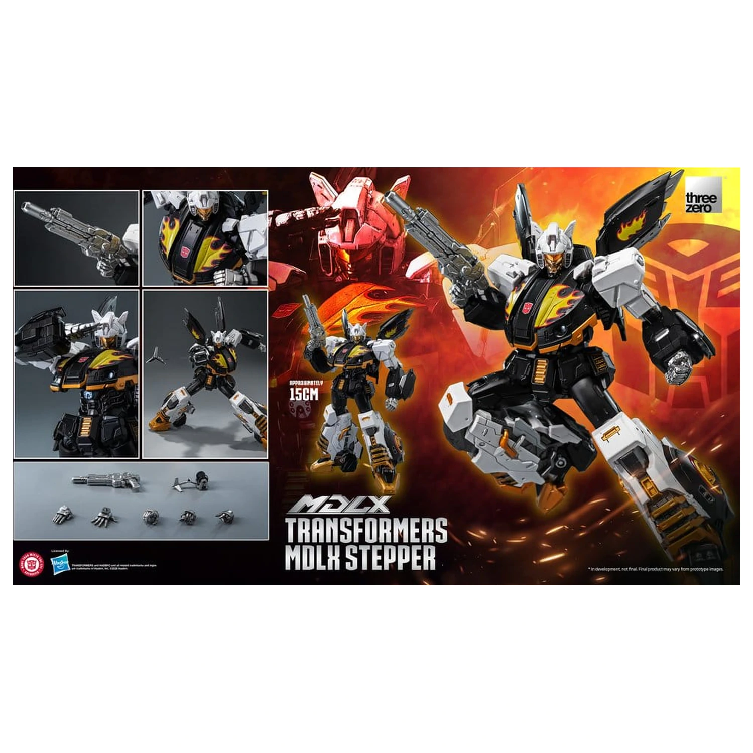 Transformers MDLX Action Figure Stepper 15 cm akcijska figura Stepper fotografija izdelka