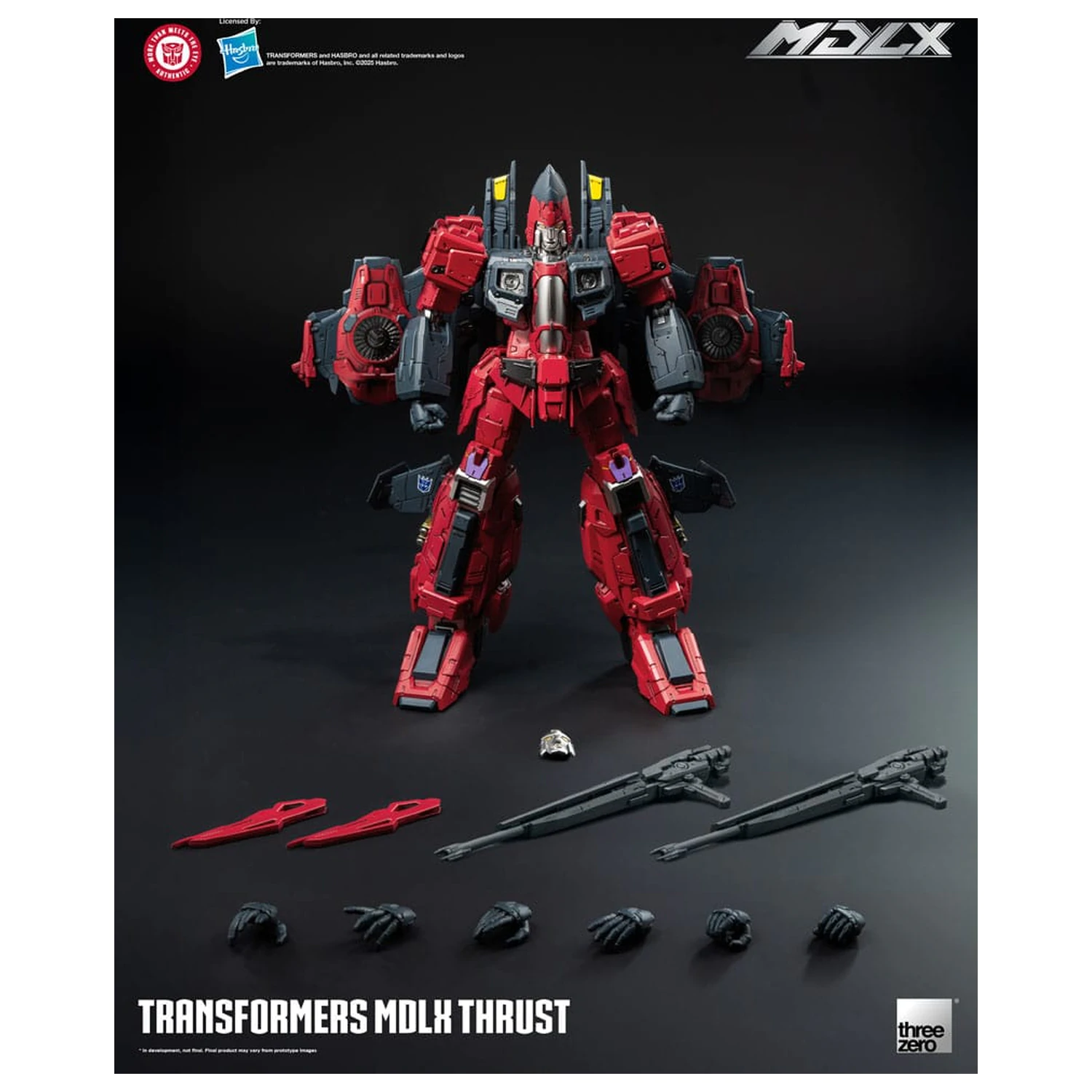 Transformers MDLX akcijska figura Thrust 20 cm fotografija izdelka