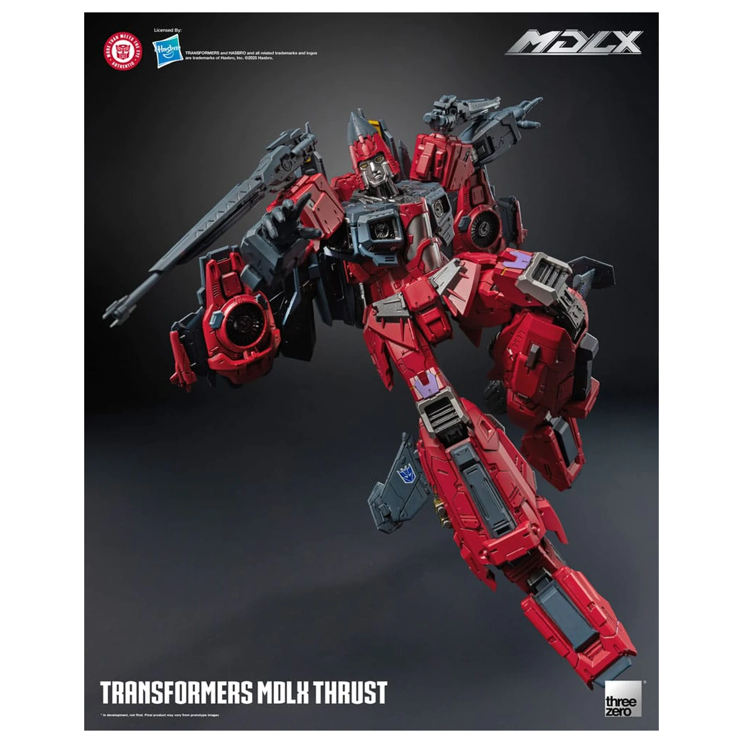 Transformers MDLX akcijska figura Thrust 20 cm fotografija izdelka