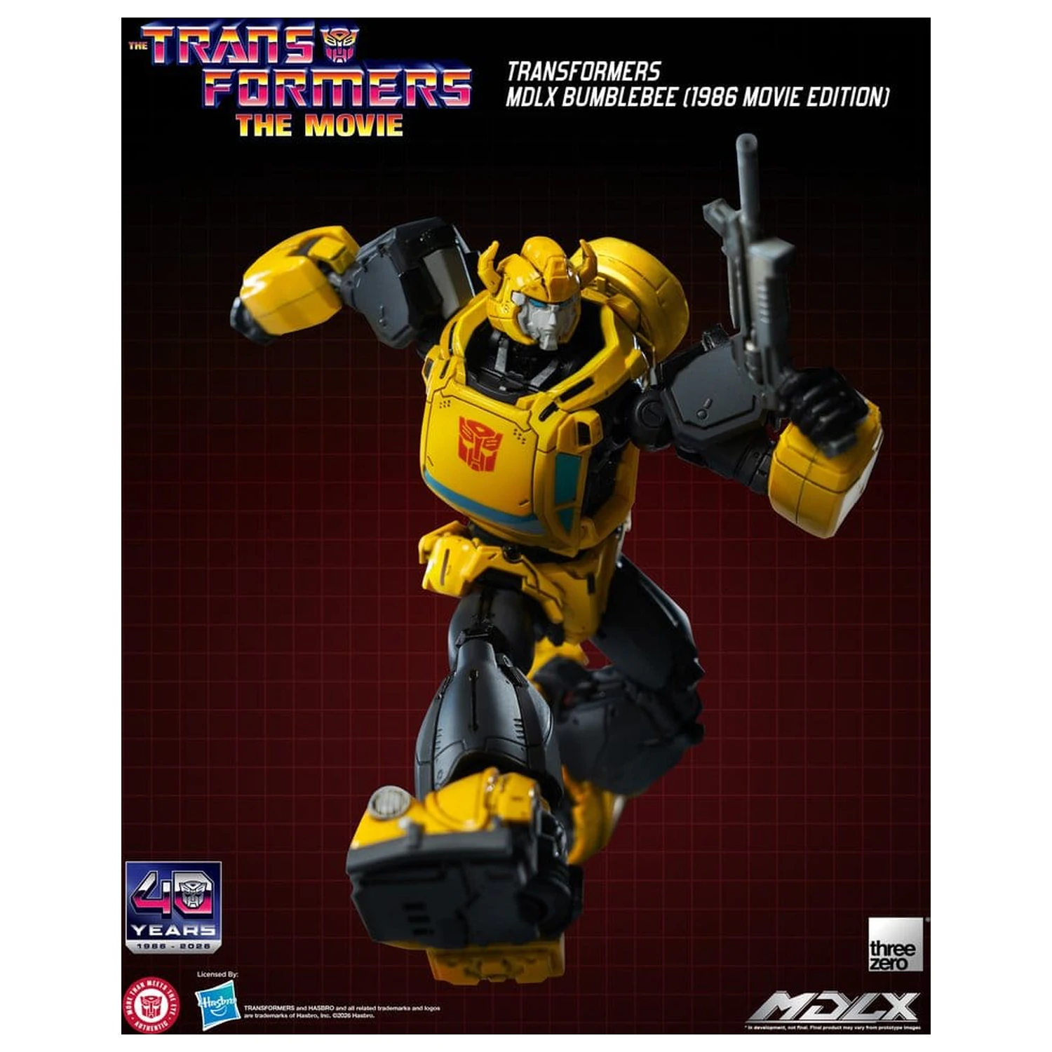 Transformers MDLX Akcijska figura Bumblebee (1986 Movie Edition) 12 cm fotografija izdelka