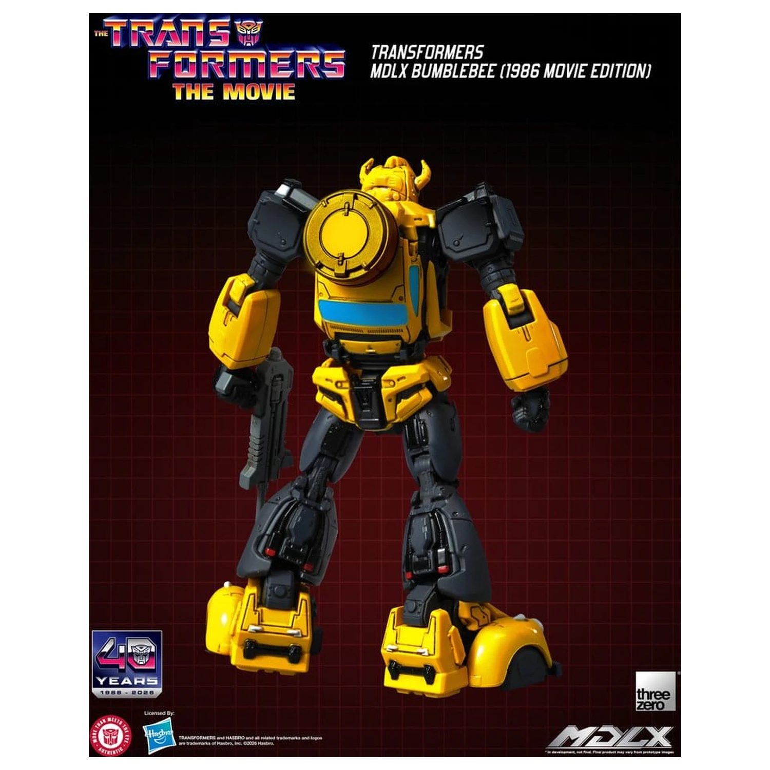 Transformers MDLX Akcijska figura Bumblebee (1986 Movie Edition) 12 cm fotografija izdelka