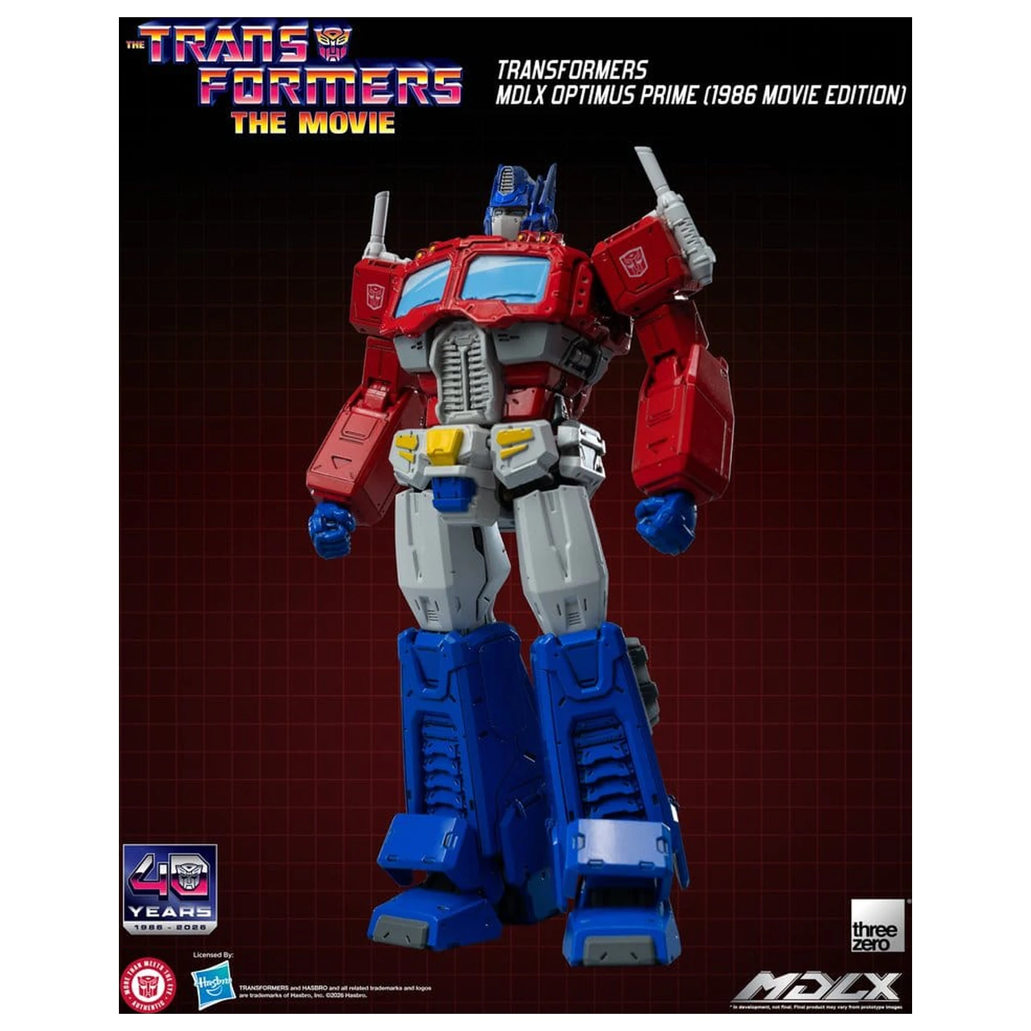 Transformers MDLX Akcijska figura Optimus Prime (1986 Movie Edition) 18 cm fotografija izdelka