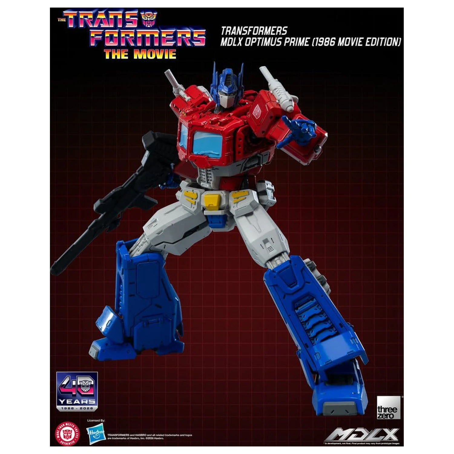 Transformers MDLX Akcijska figura Optimus Prime (1986 Movie Edition) 18 cm fotografija izdelka