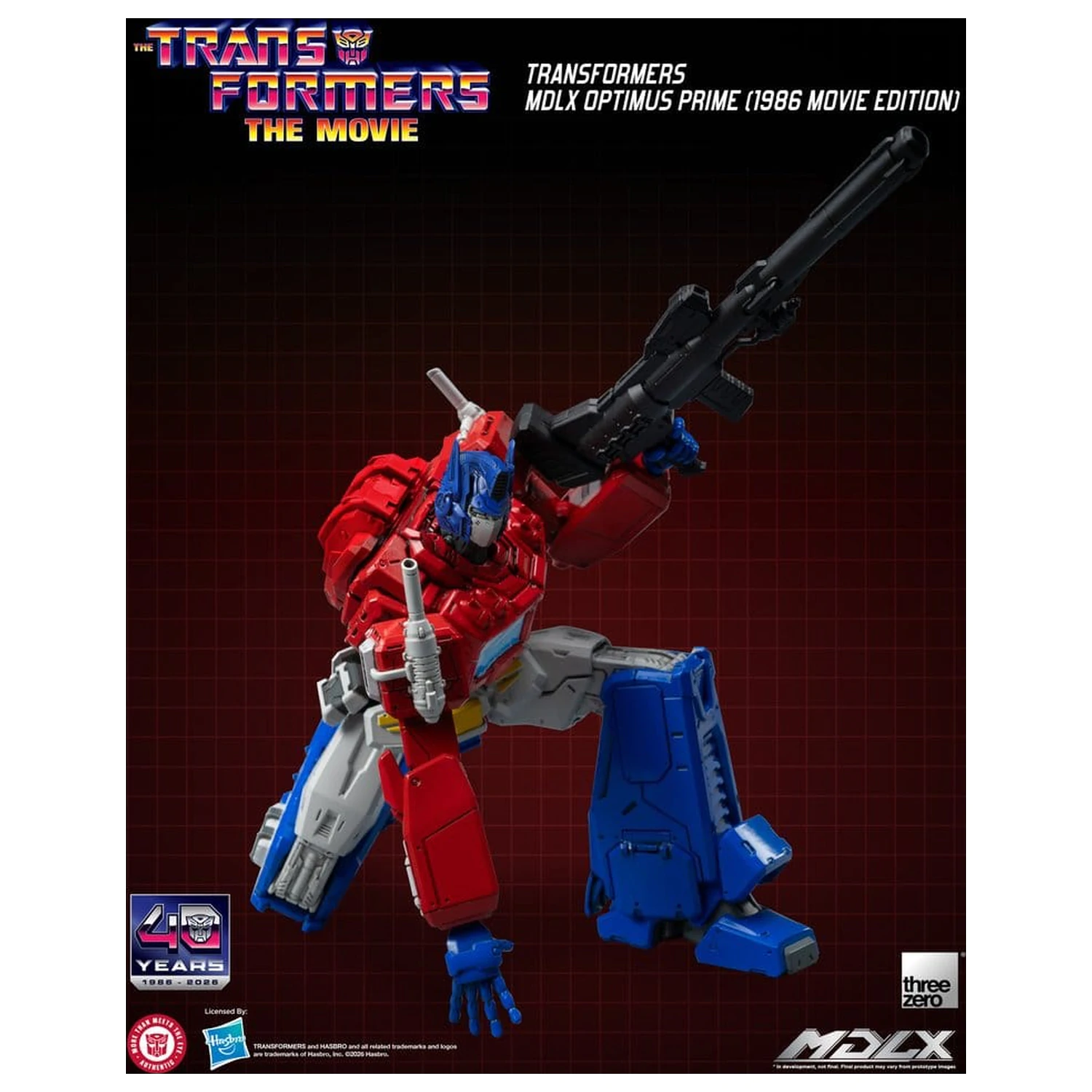 Transformers MDLX Akcijska figura Optimus Prime (1986 Movie Edition) 18 cm fotografija izdelka