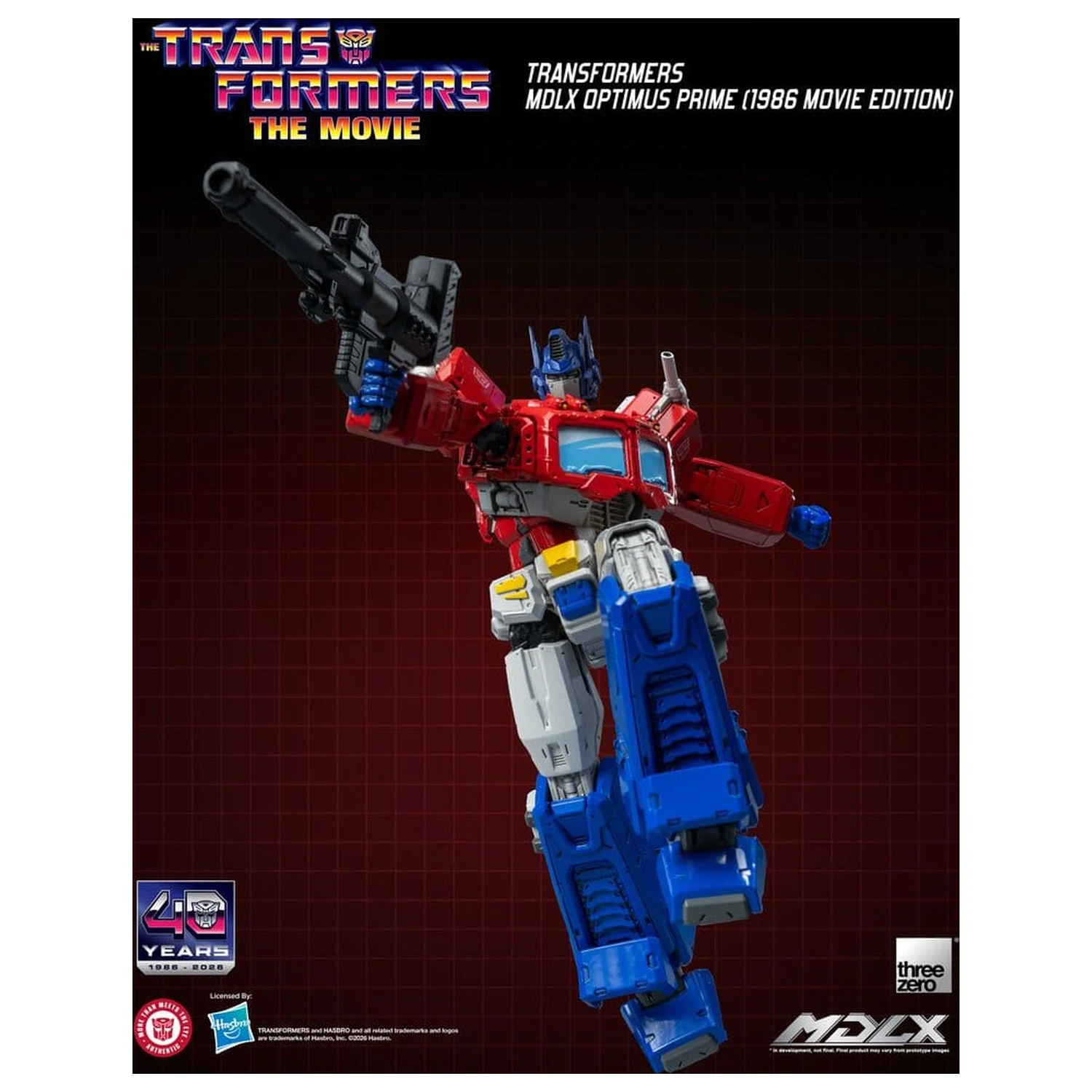 Transformers MDLX Akcijska figura Optimus Prime (1986 Movie Edition) 18 cm fotografija izdelka
