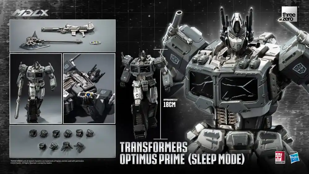 Transformers MDLX Action Figure Optimus Prime (Sleep Mode) akcijska figura 18 cm fotografija izdelka