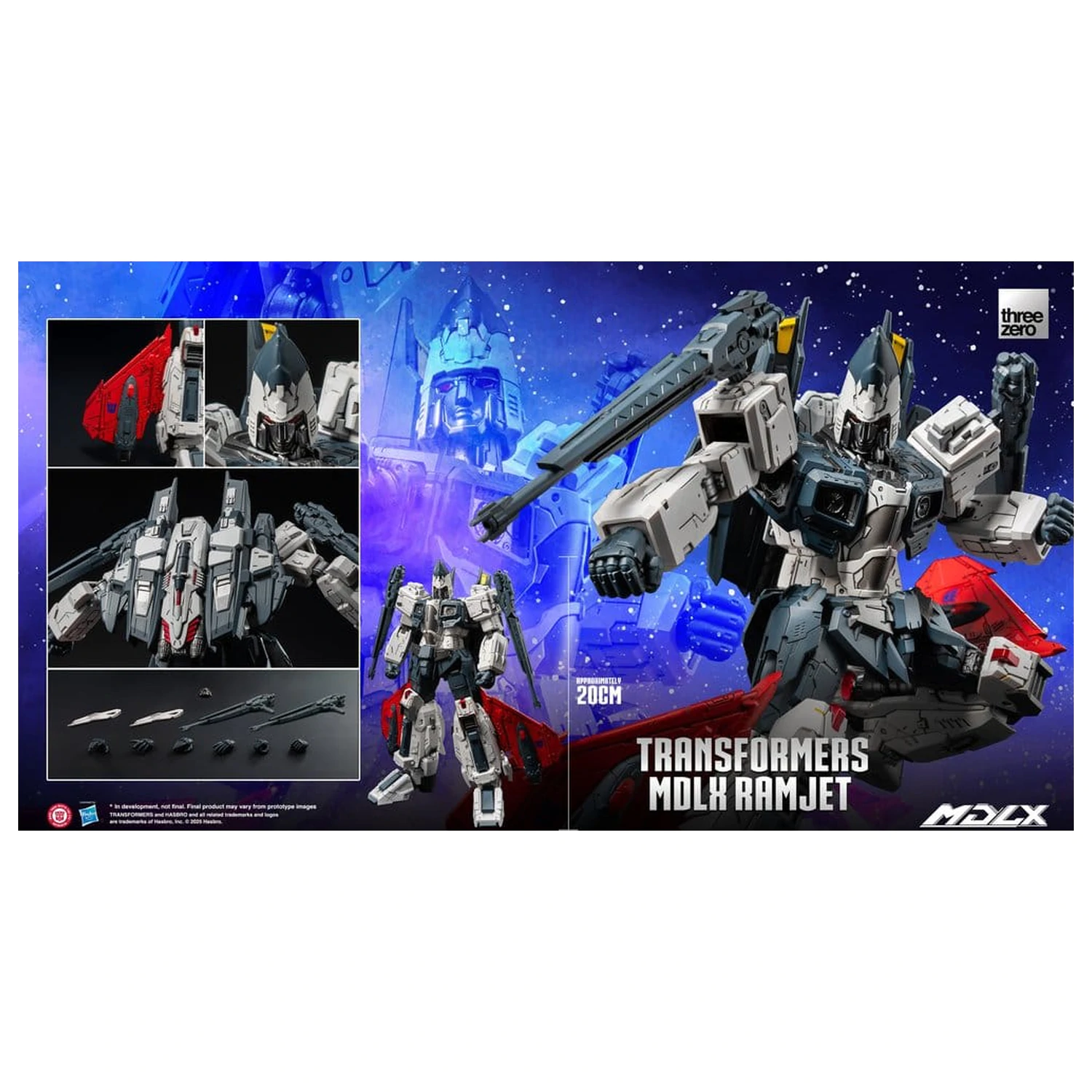 Transformers MDLX Akcijska figura Ramjet 20 cm fotografija izdelka