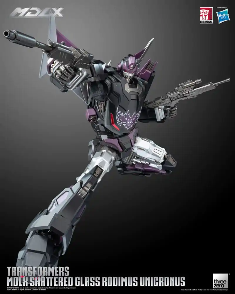 Transformers MDLX akcijska figura Shattered Glass Rodimus Unicronus 18 cm fotografija izdelka