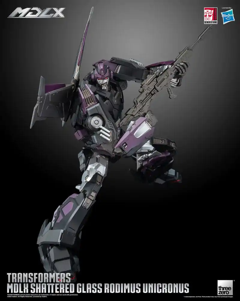 Transformers MDLX akcijska figura Shattered Glass Rodimus Unicronus 18 cm fotografija izdelka