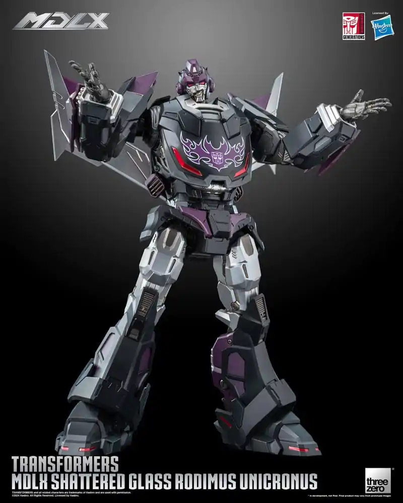 Transformers MDLX akcijska figura Shattered Glass Rodimus Unicronus 18 cm fotografija izdelka
