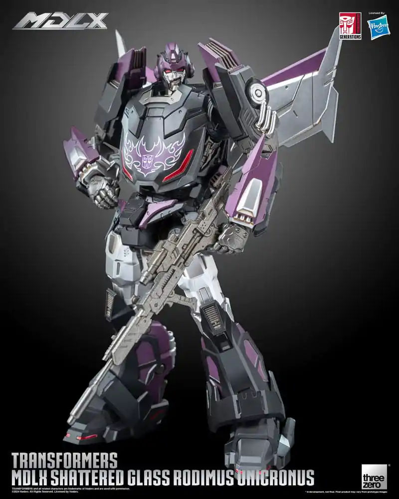 Transformers MDLX akcijska figura Shattered Glass Rodimus Unicronus 18 cm fotografija izdelka