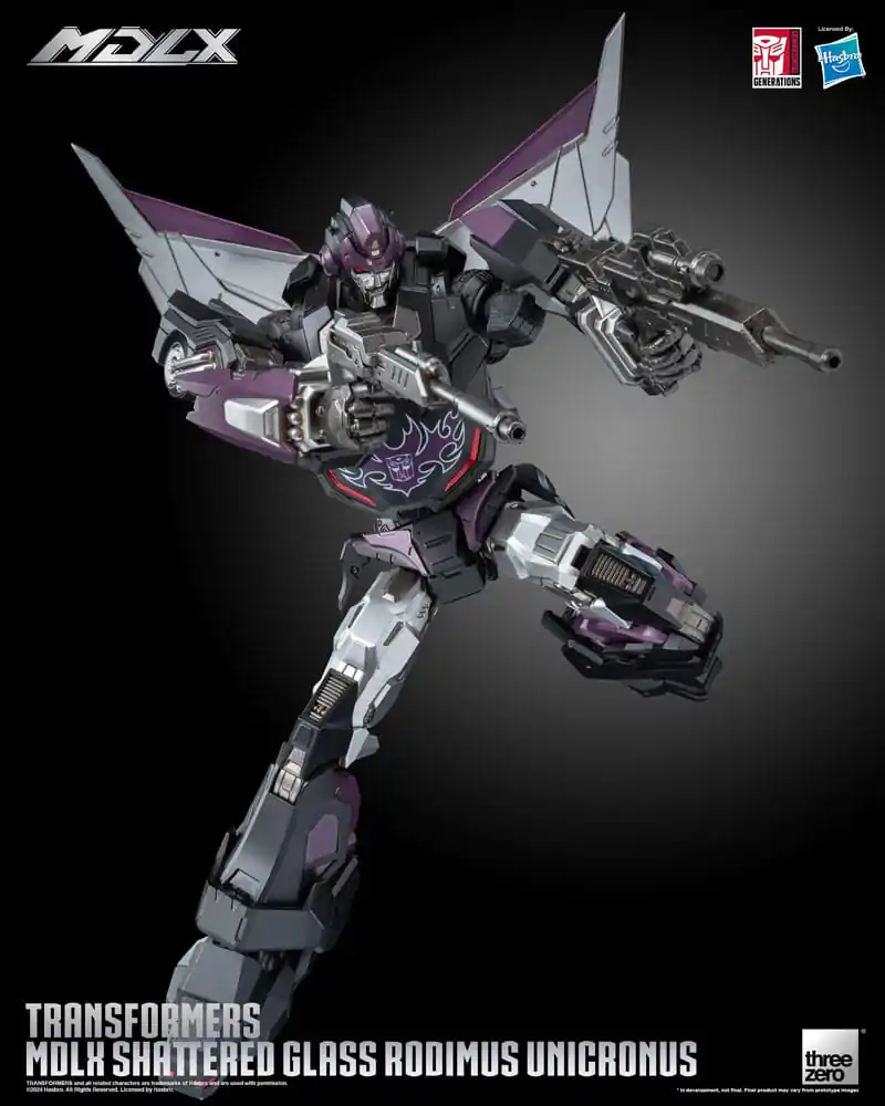 Transformers MDLX akcijska figura Shattered Glass Rodimus Unicronus 18 cm fotografija izdelka