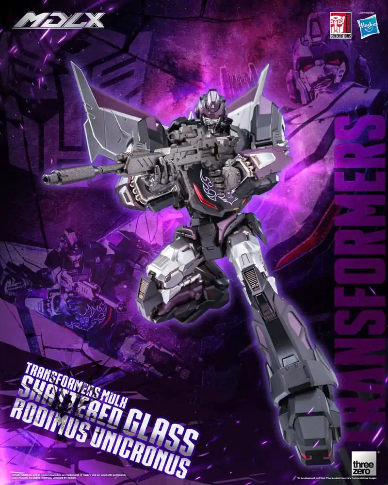 Transformers MDLX akcijska figura Shattered Glass Rodimus Unicronus 18 cm fotografija izdelka