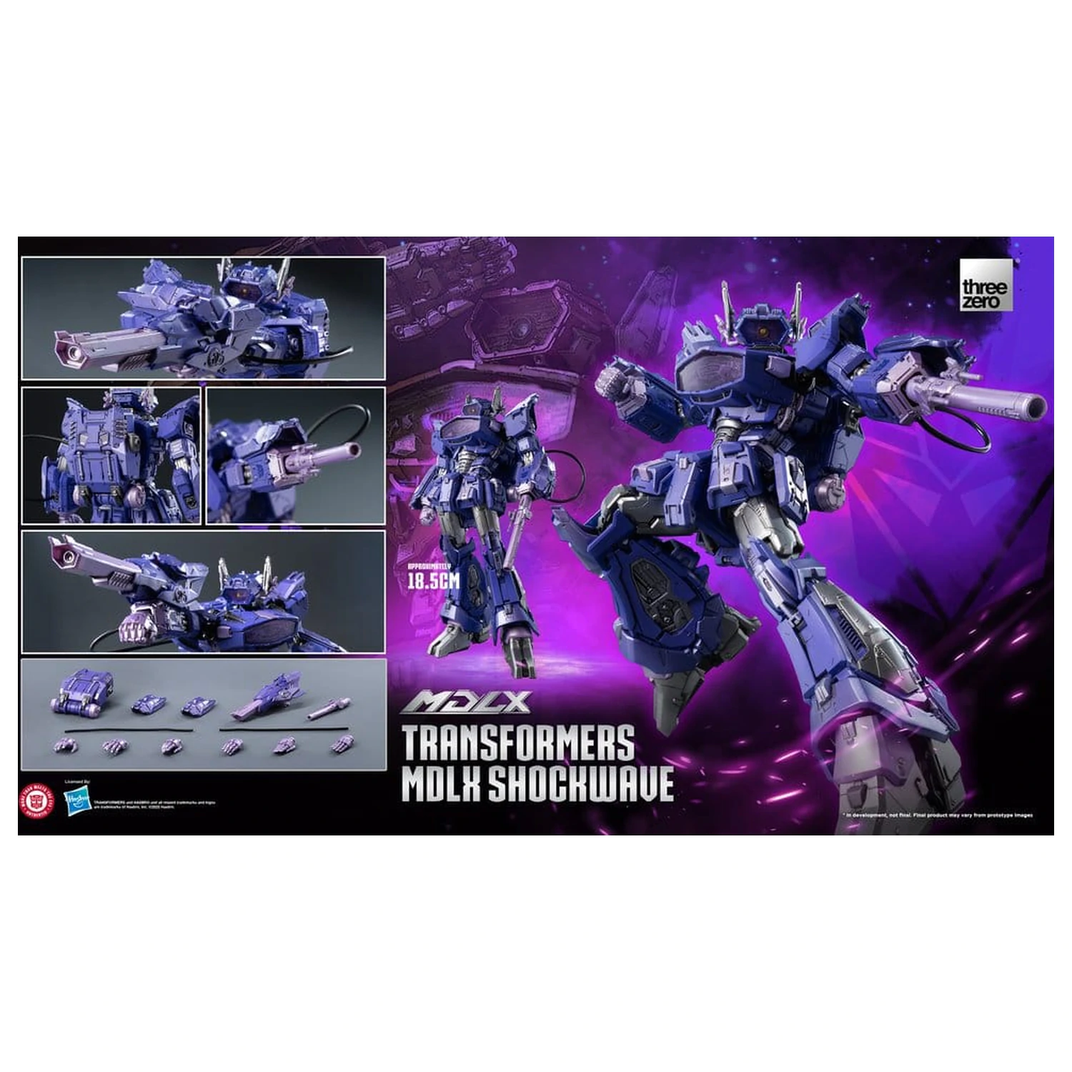 Transformers MDLX Akcijska figura Shockwave 19 cm fotografija izdelka