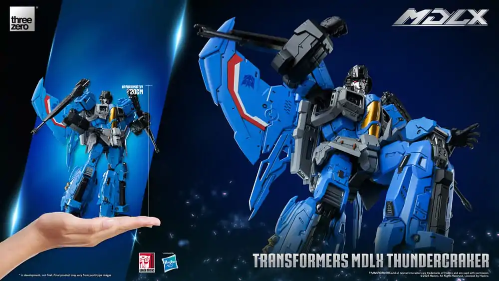 Transformers MDLX Akcijska figura Thundercracker 20 cm fotografija izdelka