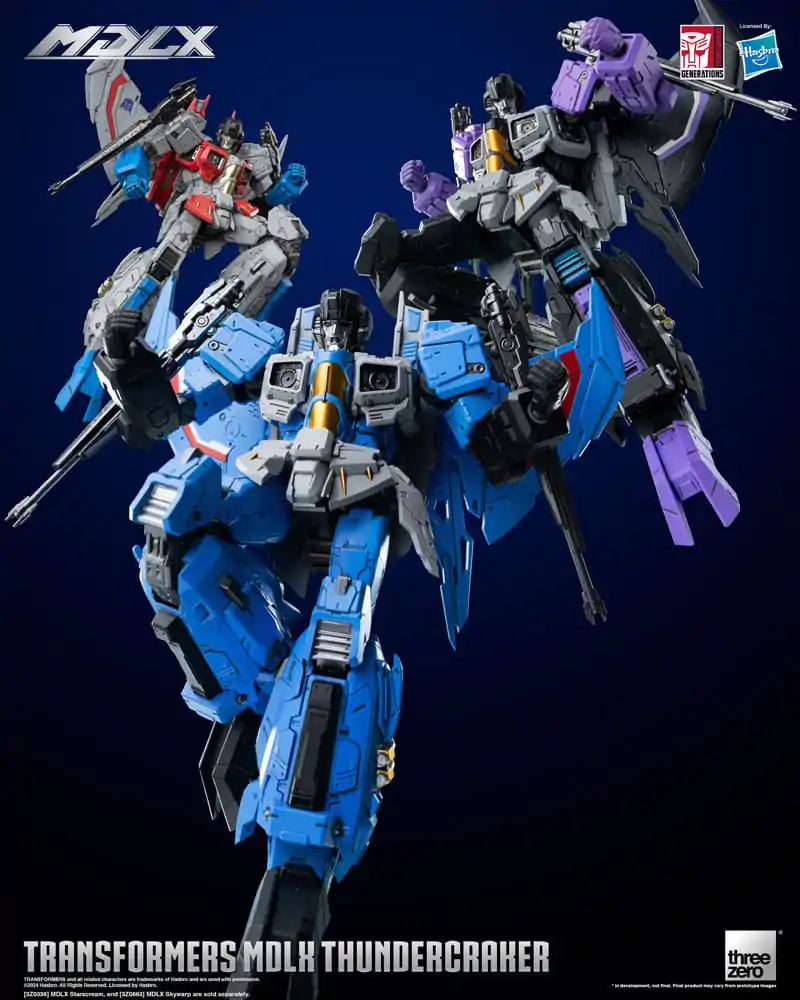 Transformers MDLX Akcijska figura Thundercracker 20 cm fotografija izdelka