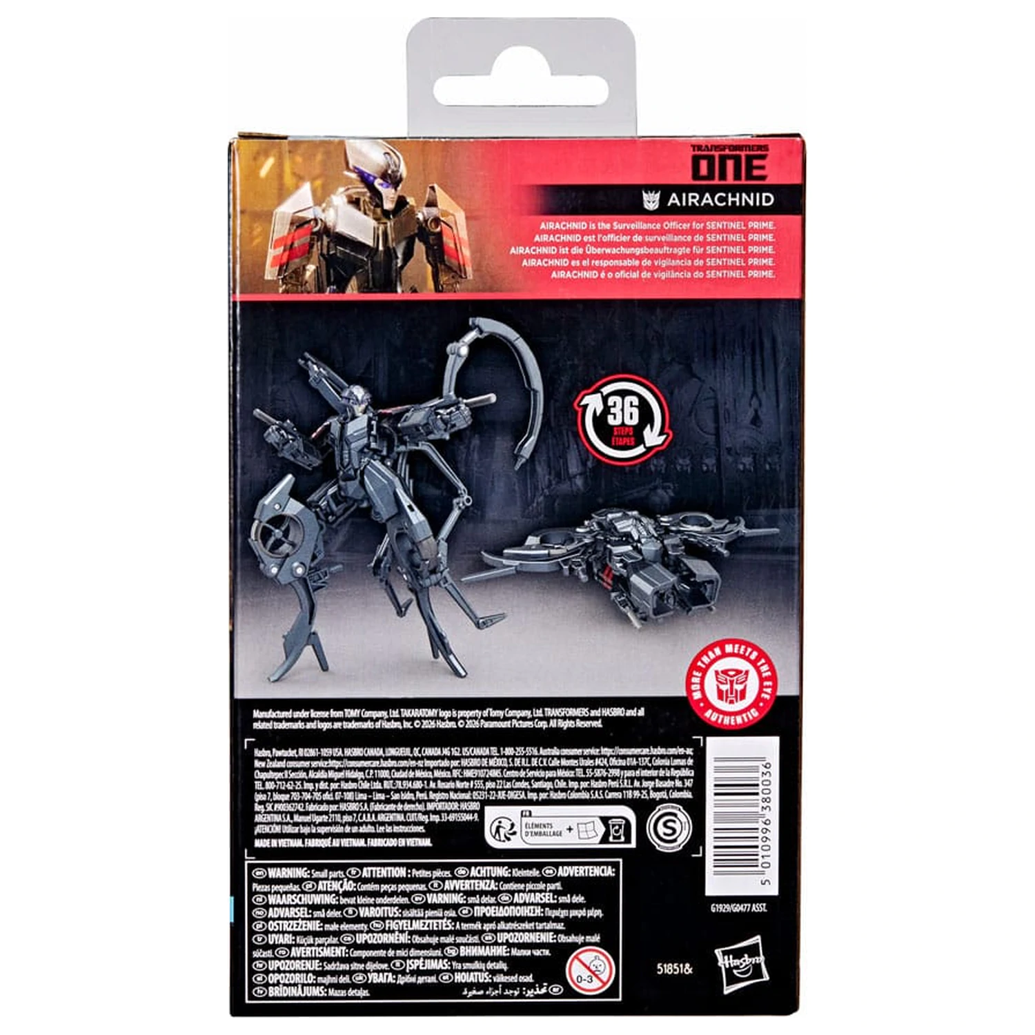 Transformers One Studio Series Deluxe Class figura Airachnid 11 cm fotografija izdelka